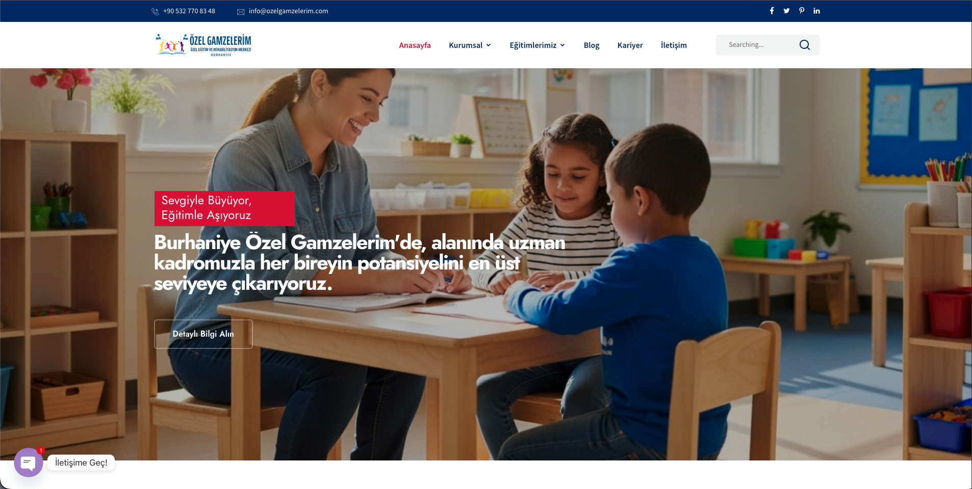Özel Gamzelerim Rehabilitasyon Merkezi
